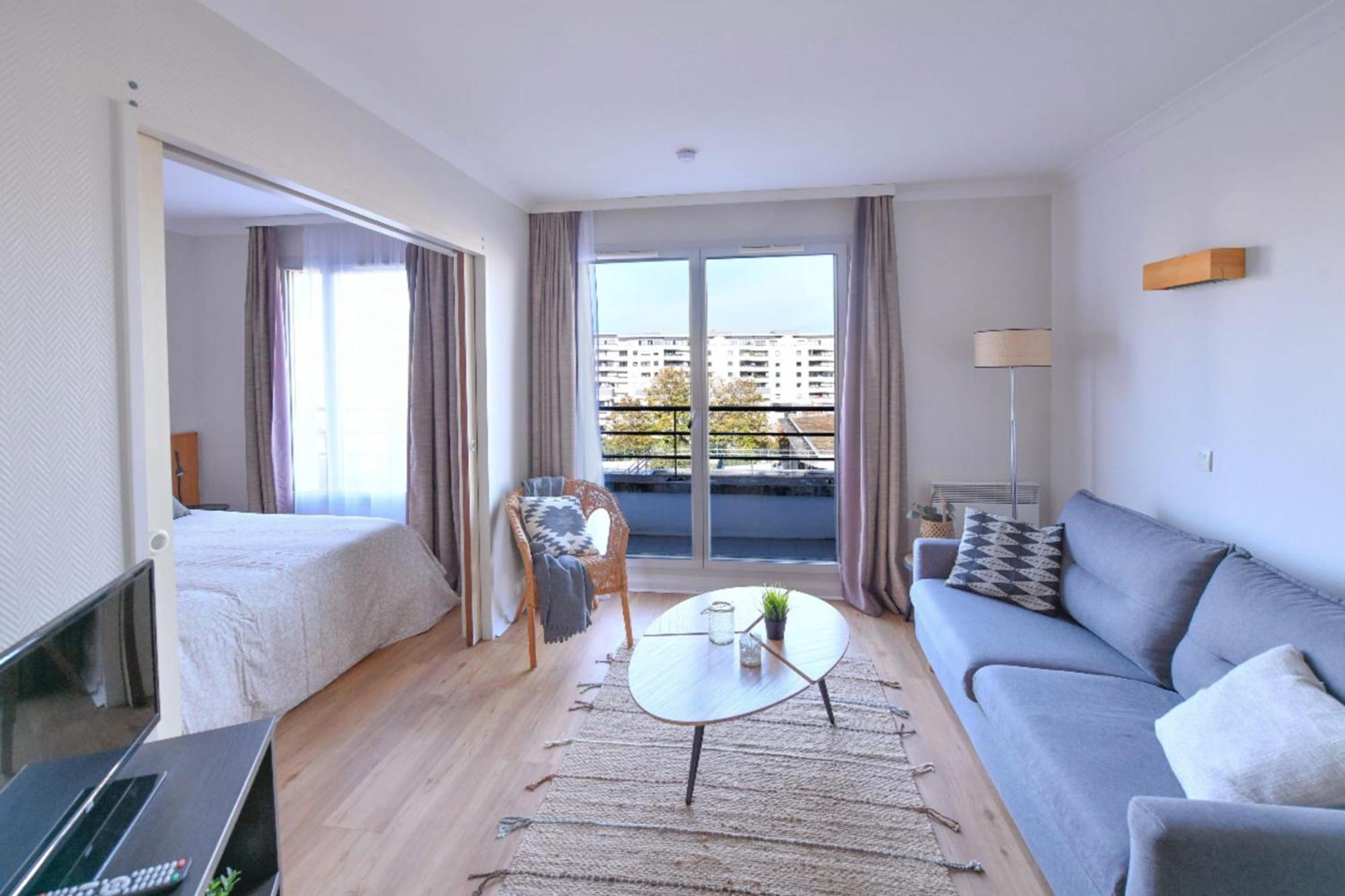 Apartment Bright With Balcony At Buttes Chaumont